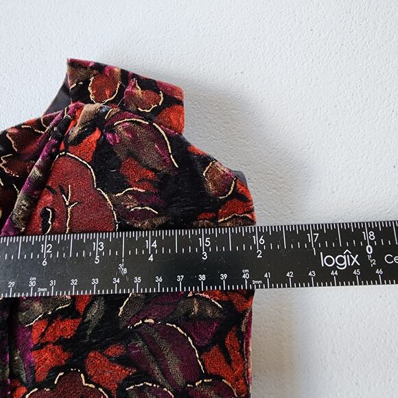Vintage Rampage Y2K Floral Halter Mini Dress Size XS - Picture 4 of 5